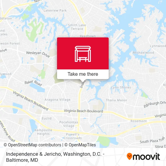 Independence & Jericho map