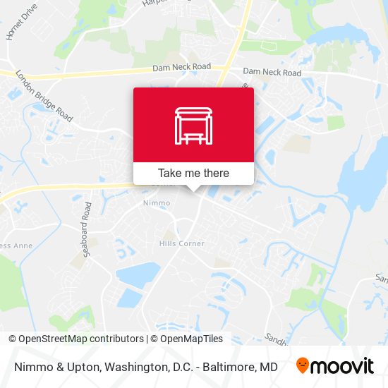 Nimmo & Upton map