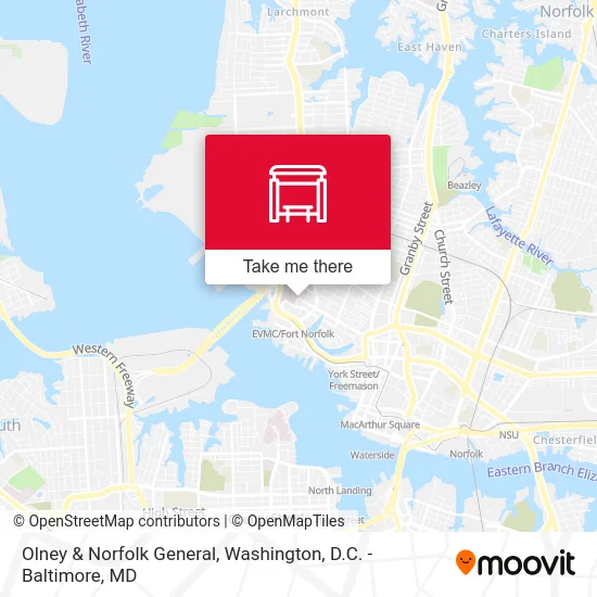 Olney & Norfolk General map