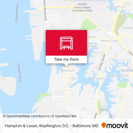 Hampton & Lexan map