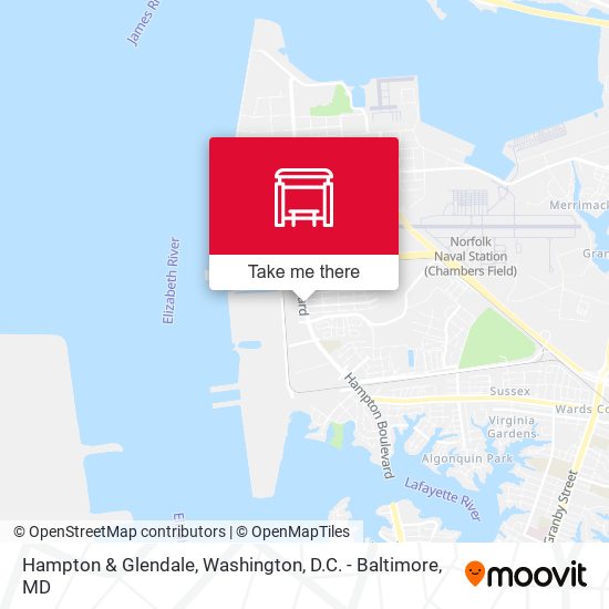 Mapa de Hampton & Glendale