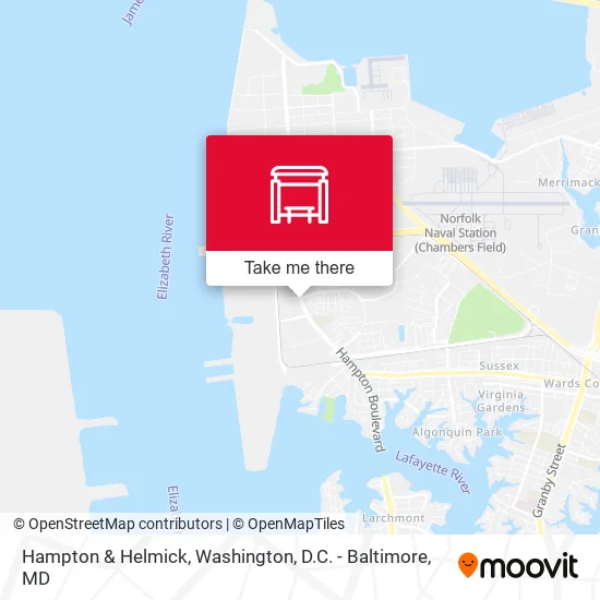 Hampton & Helmick map