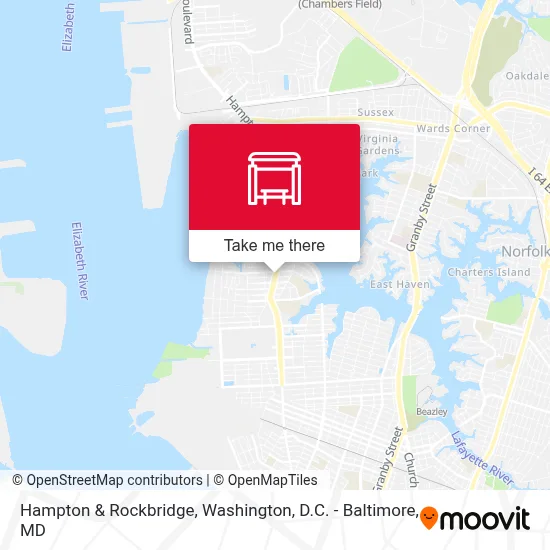 Hampton & Rockbridge map