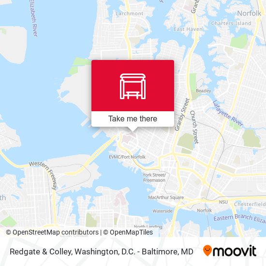 Mapa de Redgate & Colley