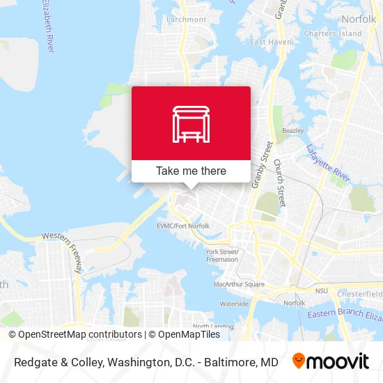 Redgate & Colley map
