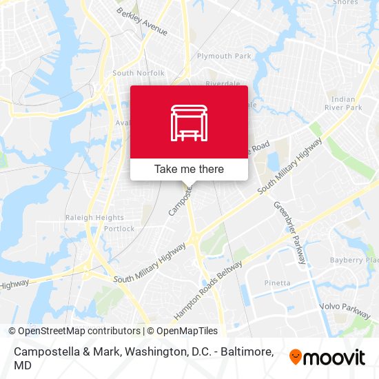 Campostella & Mark map