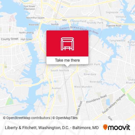 Liberty & Fitchett map