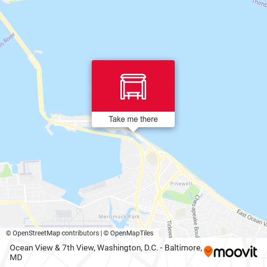 Ocean View & 7th View map