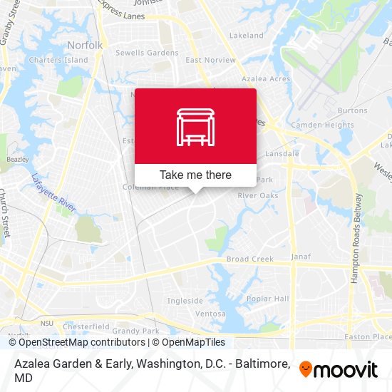 Azalea Garden & Early map