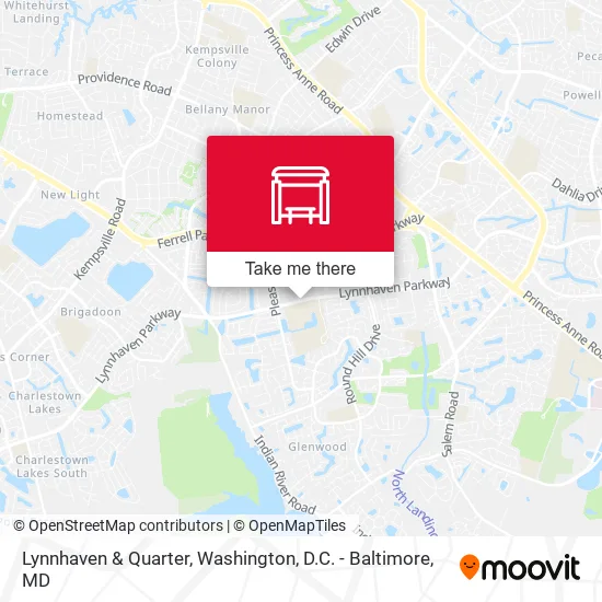 Lynnhaven & Quarter map