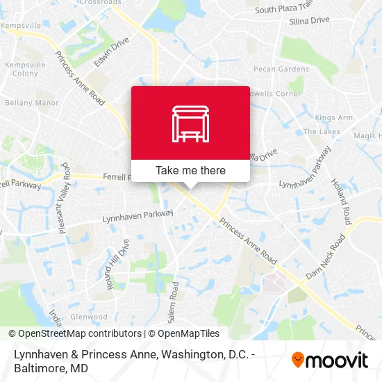 Lynnhaven & Princess Anne map