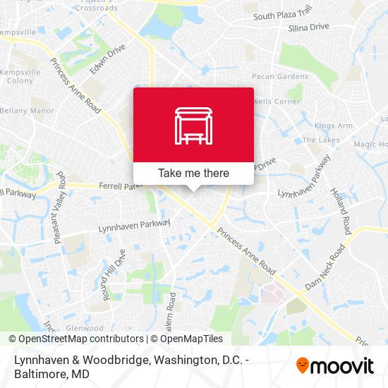 Mapa de Lynnhaven & Woodbridge
