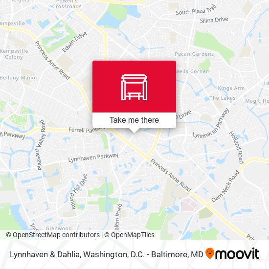 Mapa de Lynnhaven & Dahlia