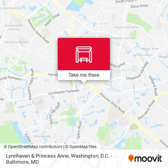 Lynnhaven & Princess Anne map