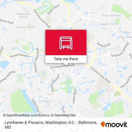 Mapa de Lynnhaven & Pissarro
