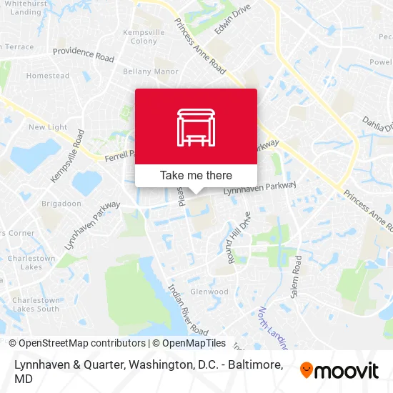 Lynnhaven & Quarter map