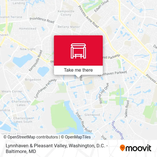Lynnhaven & Pleasant Valley map