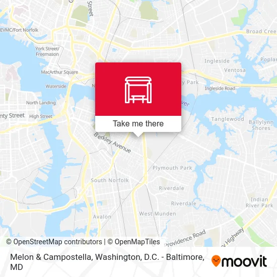 Melon & Campostella map