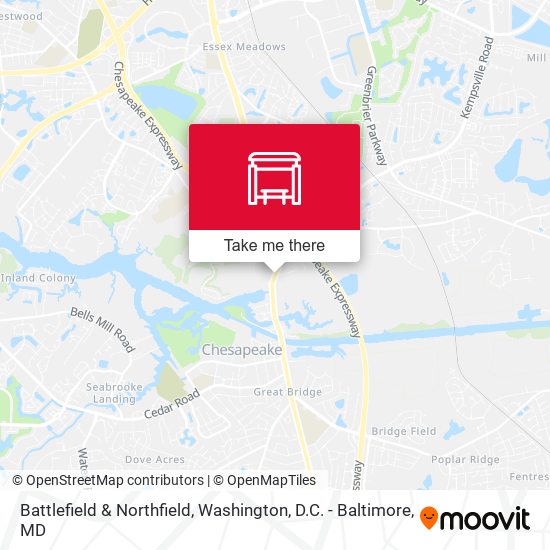 Mapa de Battlefield & Northfield
