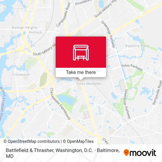 Battlefield & Thrasher map