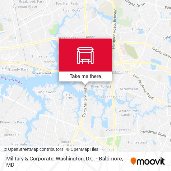Mapa de Military & Corporate