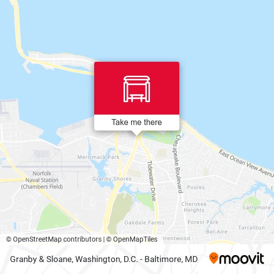 Granby & Sloane map