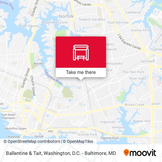 Ballentine & Tait map