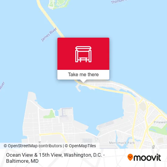 Ocean View & 15th View map