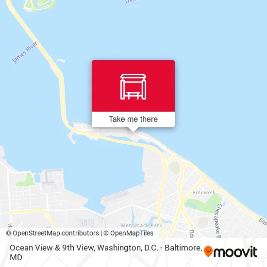 Ocean View & 9th View map