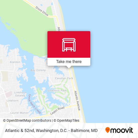 Mapa de Atlantic & 52nd