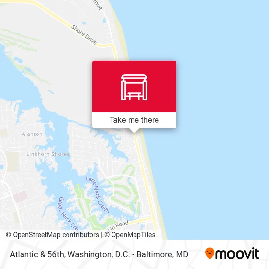 Atlantic & 56th map
