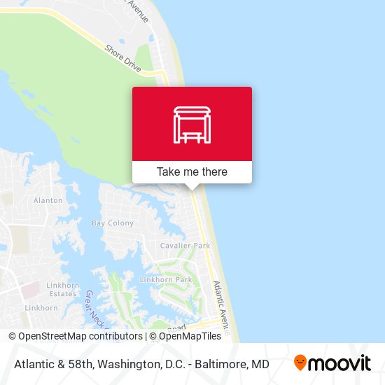 Mapa de Atlantic & 58th