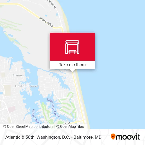 Atlantic & 58th map