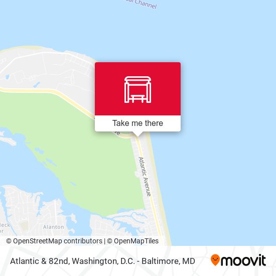 Mapa de Atlantic & 82nd