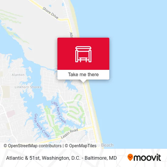 Atlantic & 51st map