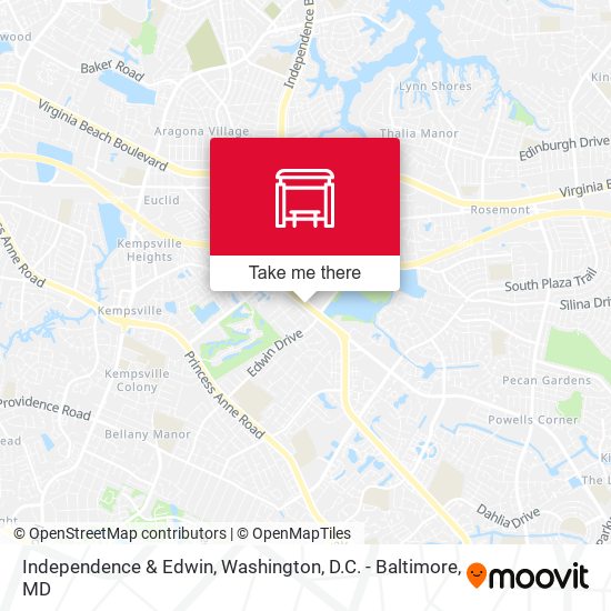 Independence & Edwin map