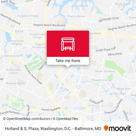 Holland & S. Plaza map