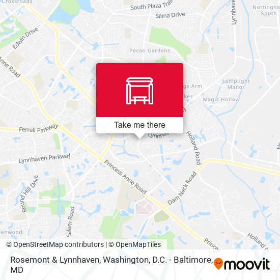 Rosemont & Lynnhaven map