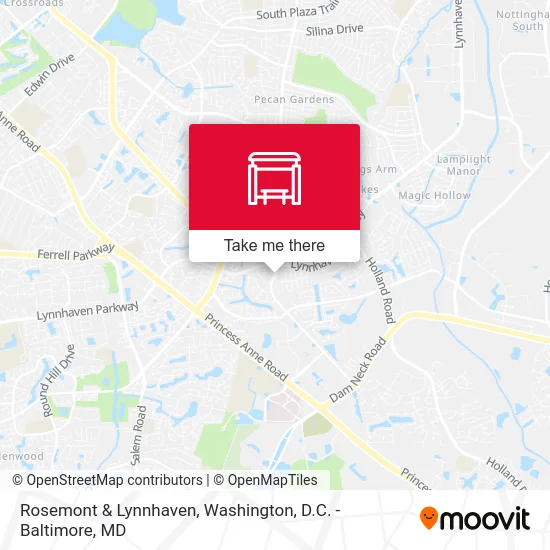 Rosemont & Lynnhaven map