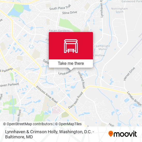 Lynnhaven & Crimson Holly map