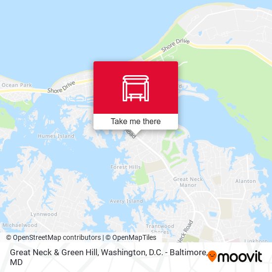 Great Neck & Green Hill map