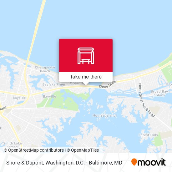 Shore & Dupont map