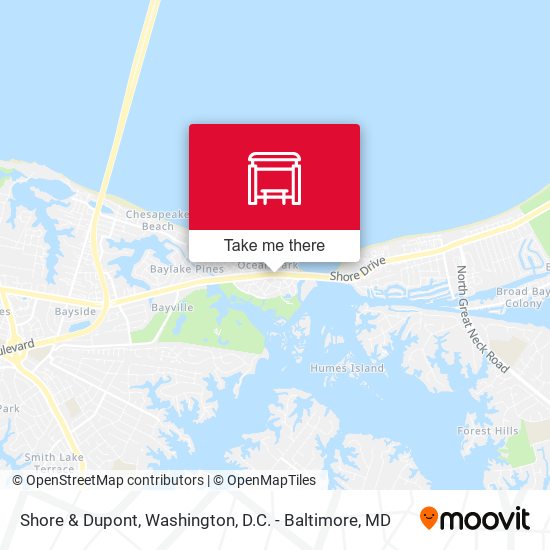Shore & Dupont map