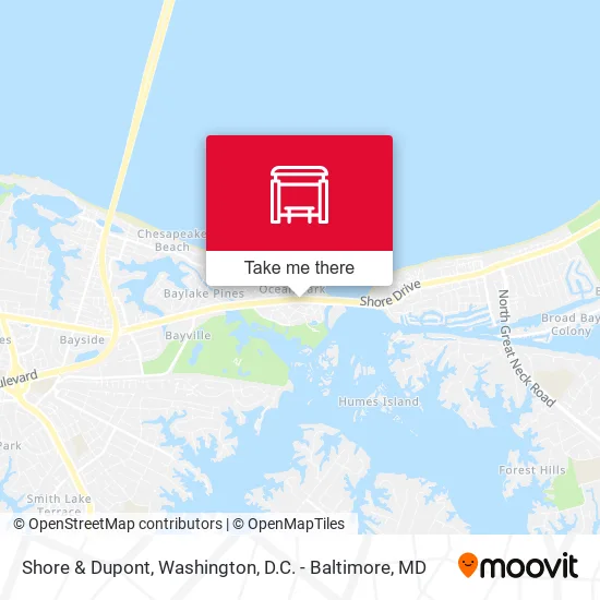 Shore & Dupont map