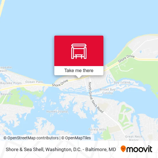 Shore & Sea Shell map