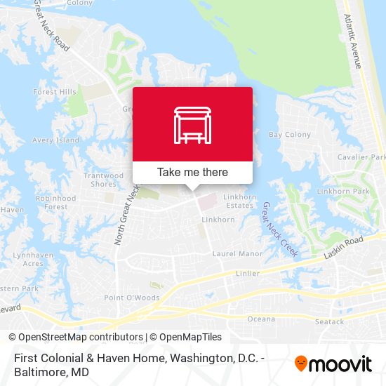 First Colonial & Haven Home map
