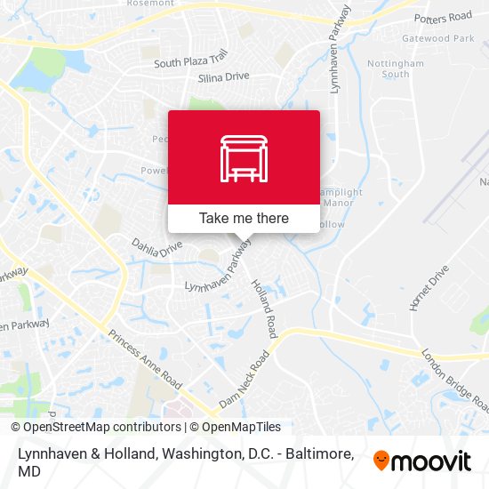 Lynnhaven & Holland map