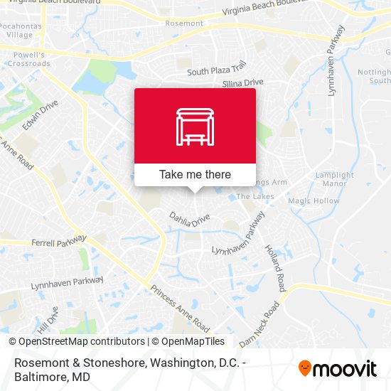Mapa de Rosemont & Stoneshore