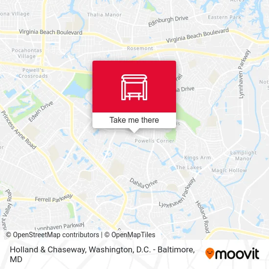 Mapa de Holland & Chaseway