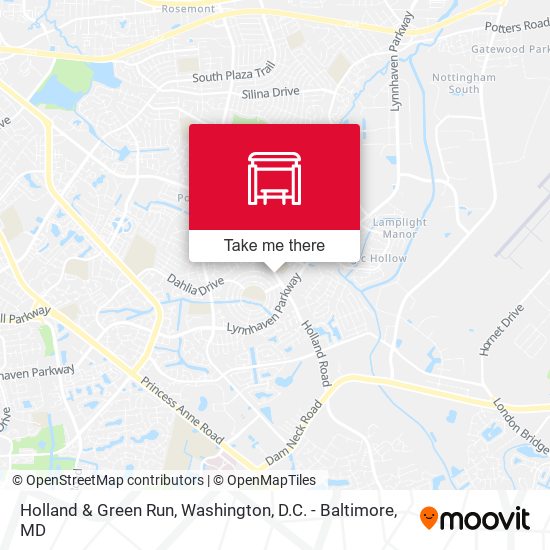 Holland & Green Run map